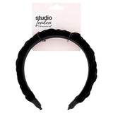 Studio London Braided Headband Black GOODS Superdrug