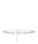 Harrods Messika Move Link White Gold and Diamond Multi Choker (1.70ct, Chain 26-37cm)- Buy online at McGrocer