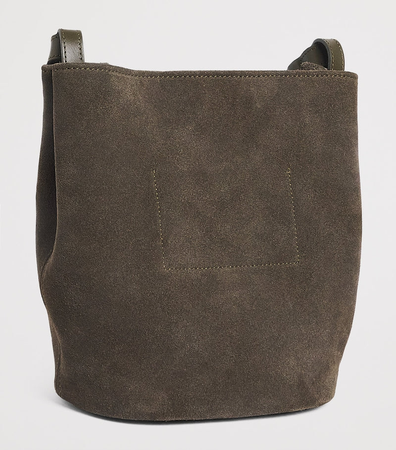 Harrods Tusting small suede cross-body bag - British product
