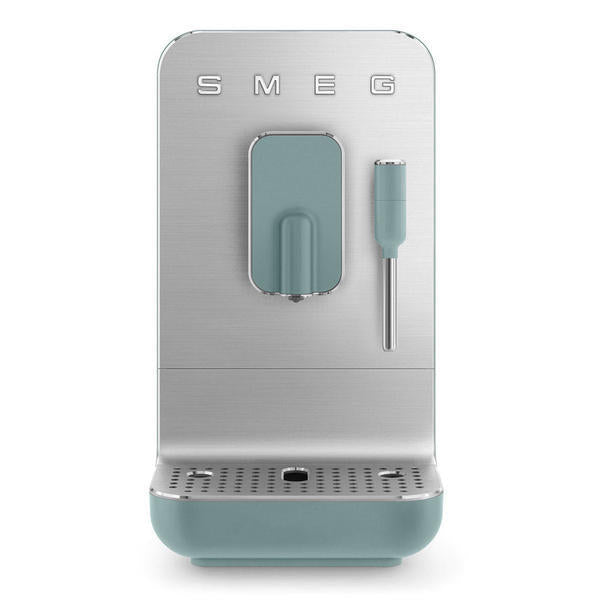 Smeg BCC12 automatic coffee machine in blue, UK version