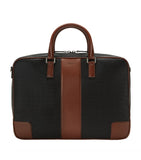 Serapian City briefcase with Stepan canvas, UK version