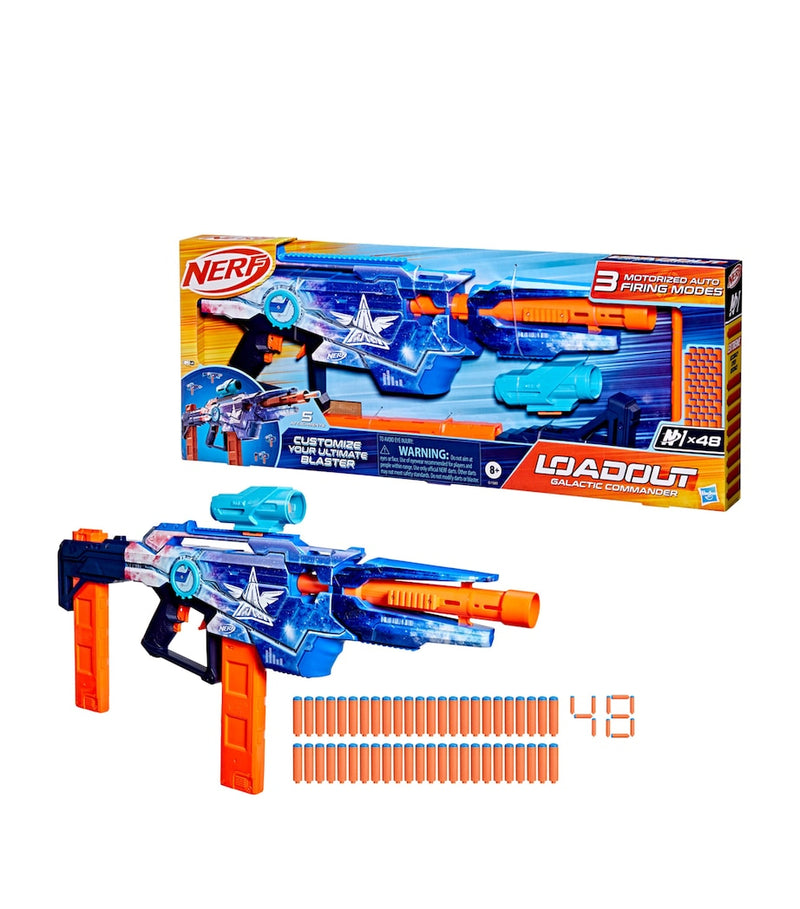 Nerf Loadout Galactic Commander Blaster, imported from the UK