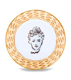 GINORI 1735 porcelain plate Il Viaggio di Nettuno 28cm, UK version