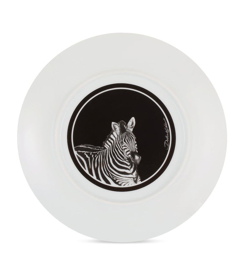 Dolce&Gabbana zebra dinner plates set of two 26cm (British brand)
