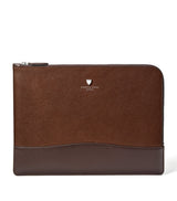 Harrods Aspinal Of London Leather Mount Street Laptop Case- Buy online at McGrocer