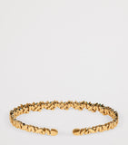 Suzanne Kalan Frenzy Reborn bangle yellow gold diamonds emeralds - British product