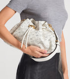 Jimmy Choo medium Cinch leather shoulder bag - British product