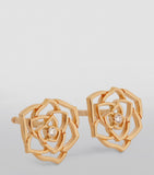 Piaget rose gold diamond earrings, UK version
