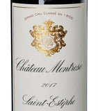 Château Montrose red wine 2017 Saint-Estèphe 75cl bottle - British product