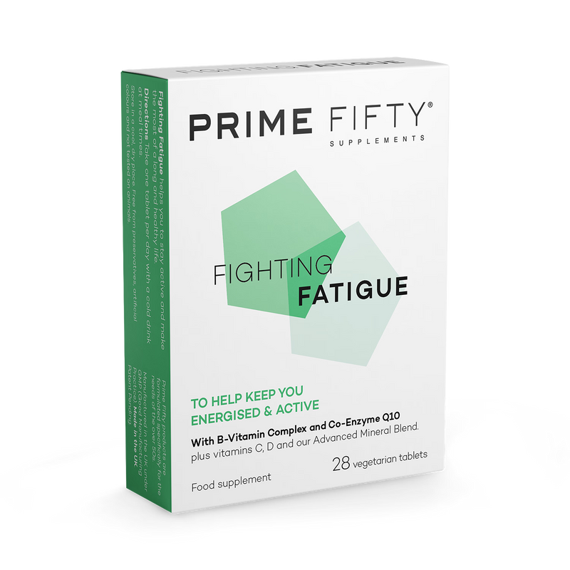 Fighting Fatigue energy supplement with iron and vitamin B12 28 tablets (British brand)