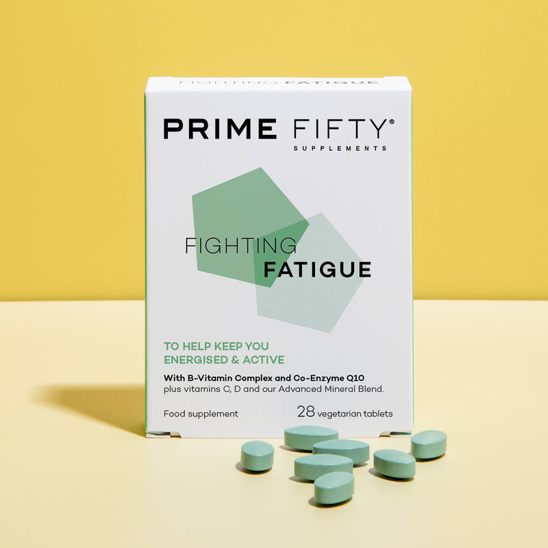 Fighting Fatigue energy supplement with iron and vitamin B12 28 tablets (British brand)