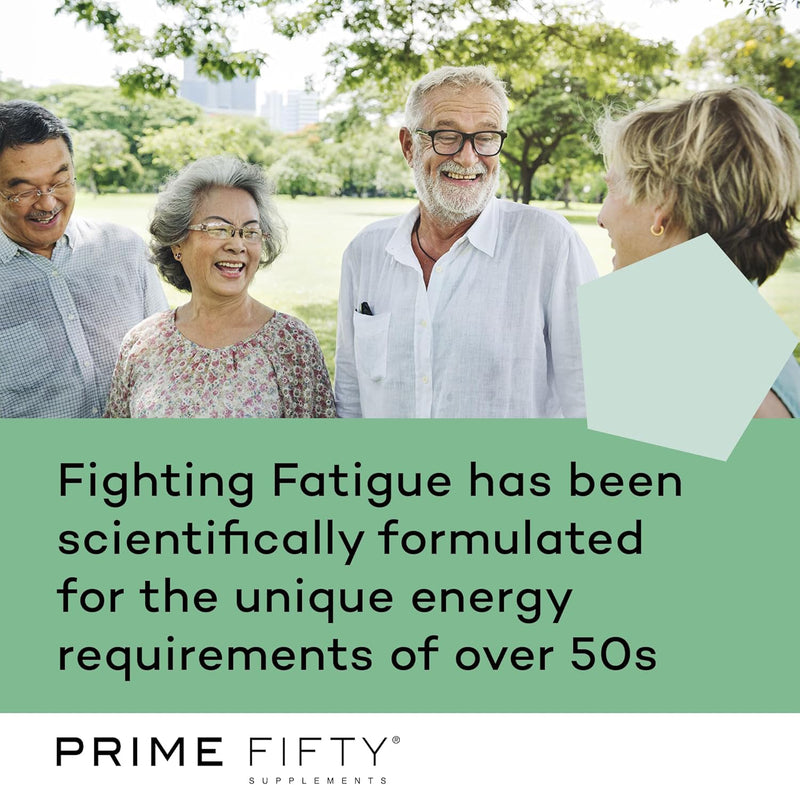 Fighting Fatigue energy supplement with iron and vitamin B12 28 tablets (British brand)
