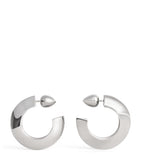 Alaïa Edge hoop earrings 2.2cm diameter - British product