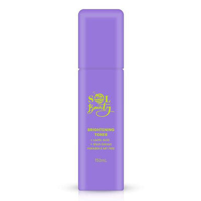 Superdrug Sol Beauty Brightening Toner Lactic Acid & Hyaluronic Acid 150ml- Buy online at McGrocer