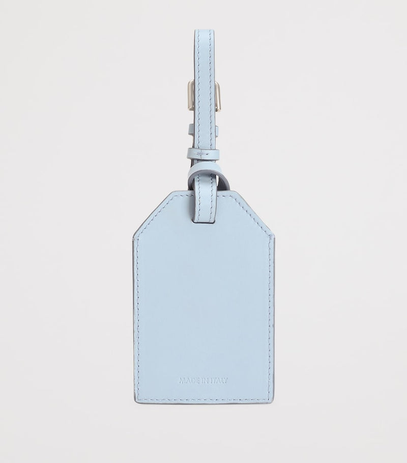 Dolce&Gabbana calfskin lambskin padlock ID tag, UK version