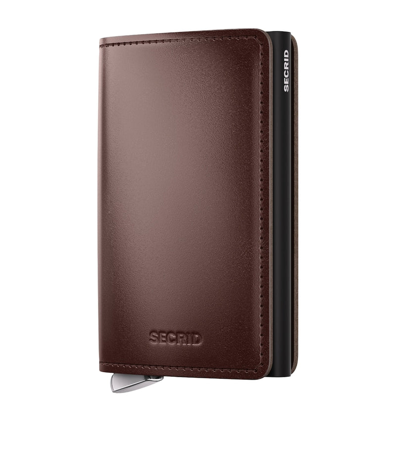 Secrid Leather Slimwallet minimalist card wallet - British product