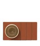 LIND DNA square corduroy coasters set of 4 - British product