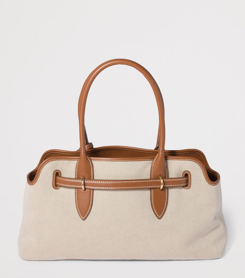 Miu Miu Aventure shoulder bag canvas and leather, UK version