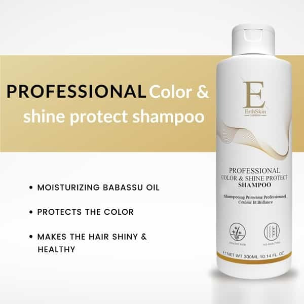 ErthSkin professional shampoo color treated 300ml - British product
