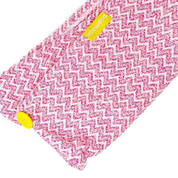 Popmask microfiber hair turban pink hair wrap, imported from the UK