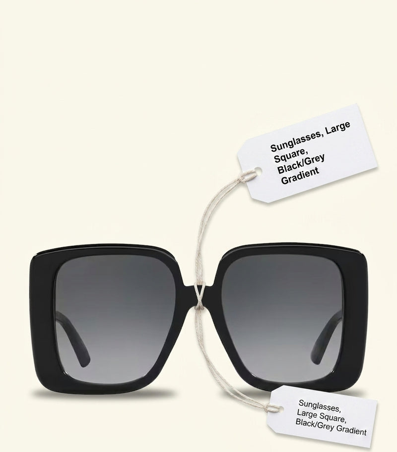 Gucci acetate sunglasses Italian design (British brand)