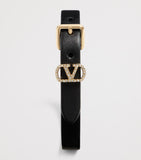 Valentino Garavani VLogo Ovalette bracelet with crystals (British brand)