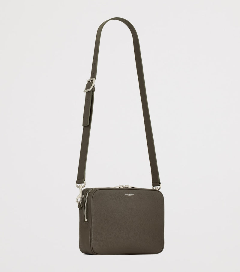 Saint Laurent camera cross-body bag grain leather, imported from the UK