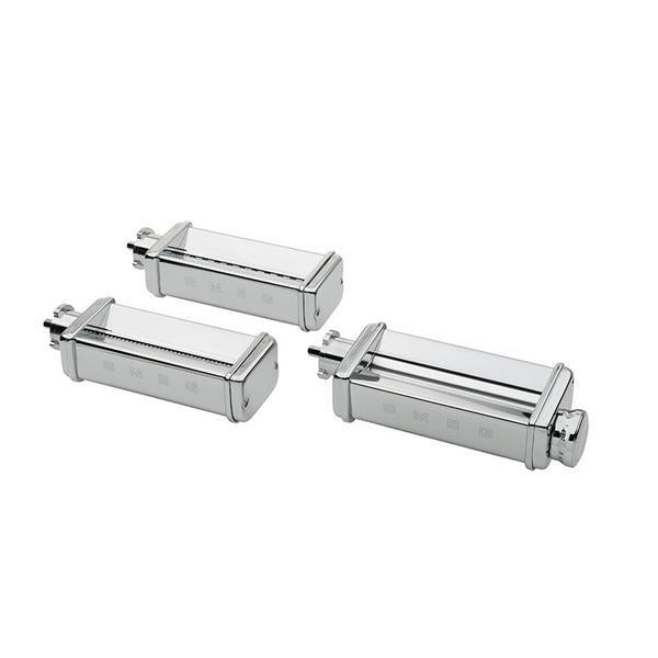 Smeg pasta roller and cutter set in red, imported from the UK