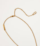 Valentino Garavani VLogo Necklace 18-karat gold-plated, UK version