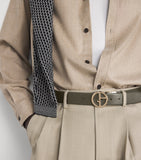 Giorgio Armani reversible leather belt strap - British product