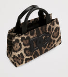 Dolce&Gabbana kids leopard print top-handle bag - British product