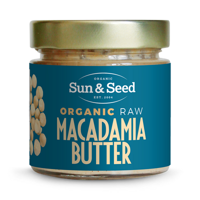 Holland & Barrett Sun & Seed Organic Raw Macadamia Nut Butter 200g- Buy online at McGrocer