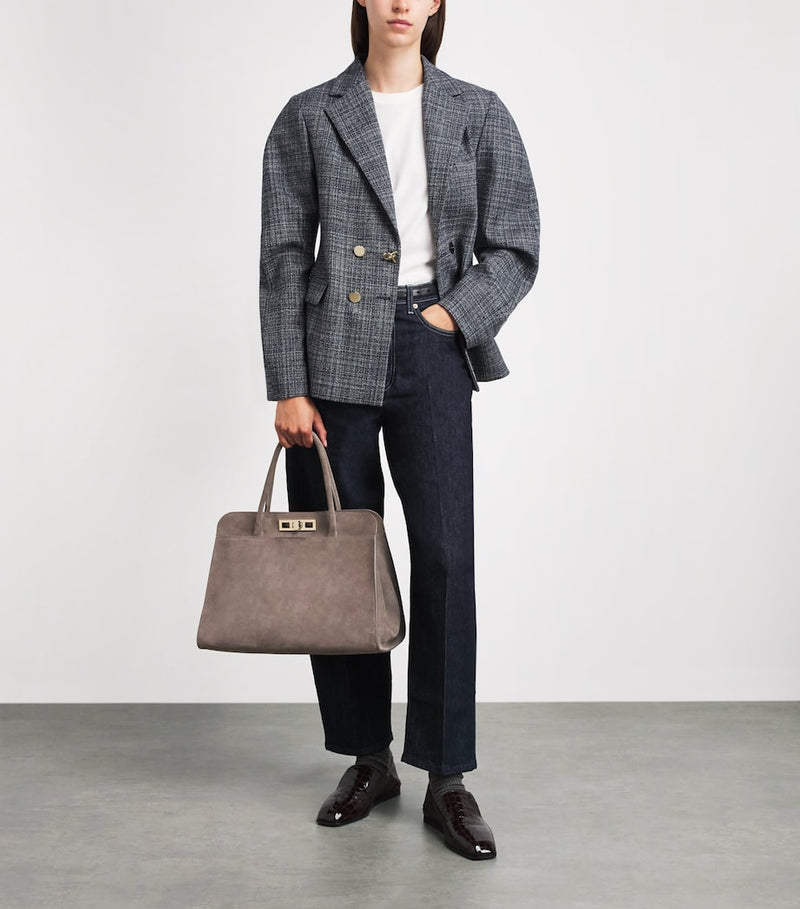 Fabiana Filippi suede bag Josephine large (British brand)