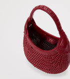 LOEWE Diamond top-handle leather bag, UK version