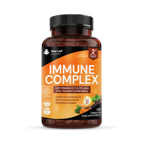 Holland & Barrett New Leaf Products Immune Complex with Vitamins, Zinc, Turmeric, Elderberry Tablets 120- Buy online at McGrocer