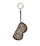 Sandro Paris crochet glasses case 7.5x15.5cm, imported from the UK