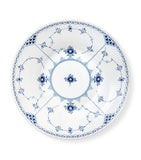 Royal Copenhagen Blue Fluted Half Lace porcelain plate 24cm, imported from the UK