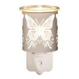 Superdrug Aroma Electric Plug In Wax Melter Butterfly White 13cm- Buy online at McGrocer