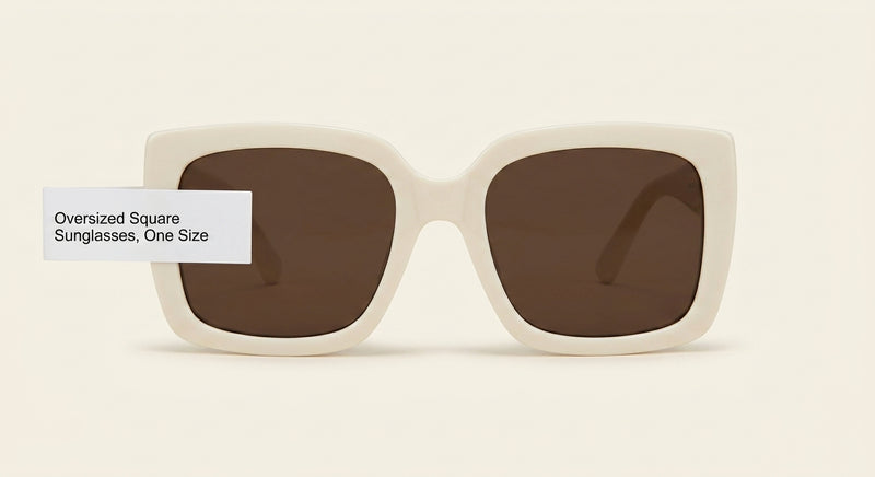 Celine oversized square Triomphe sunglasses, UK version