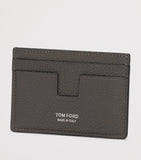 TOM FORD grained leather T-Line card holder (British brand)