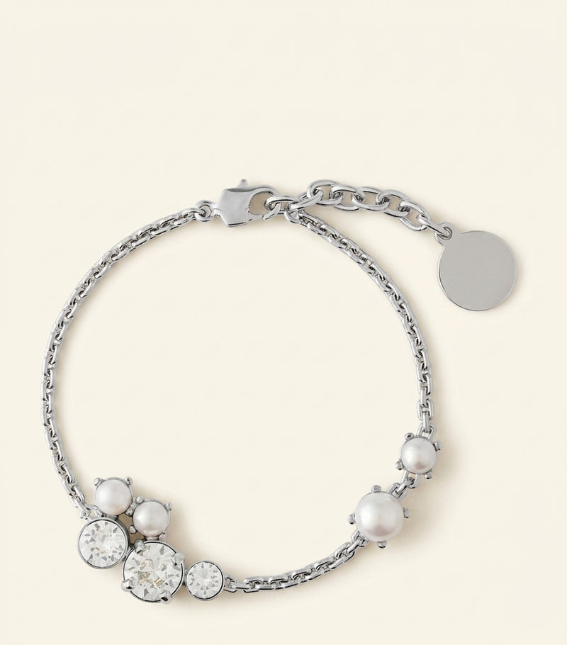 Givenchy crystal and faux pearl bracelet, imported from the UK