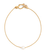 Harrods Sophie Bille Brahe Yellow Gold and Pearl Stella Bracelet- Buy online at McGrocer