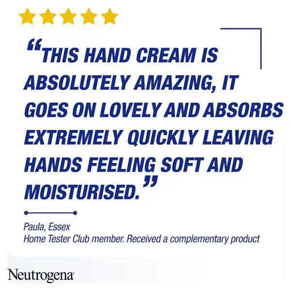 Neutrogena Hand Cream Unscented 50ml, imported from the UK