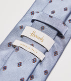 Harrods silk jacquard tie 8cm, imported from the UK
