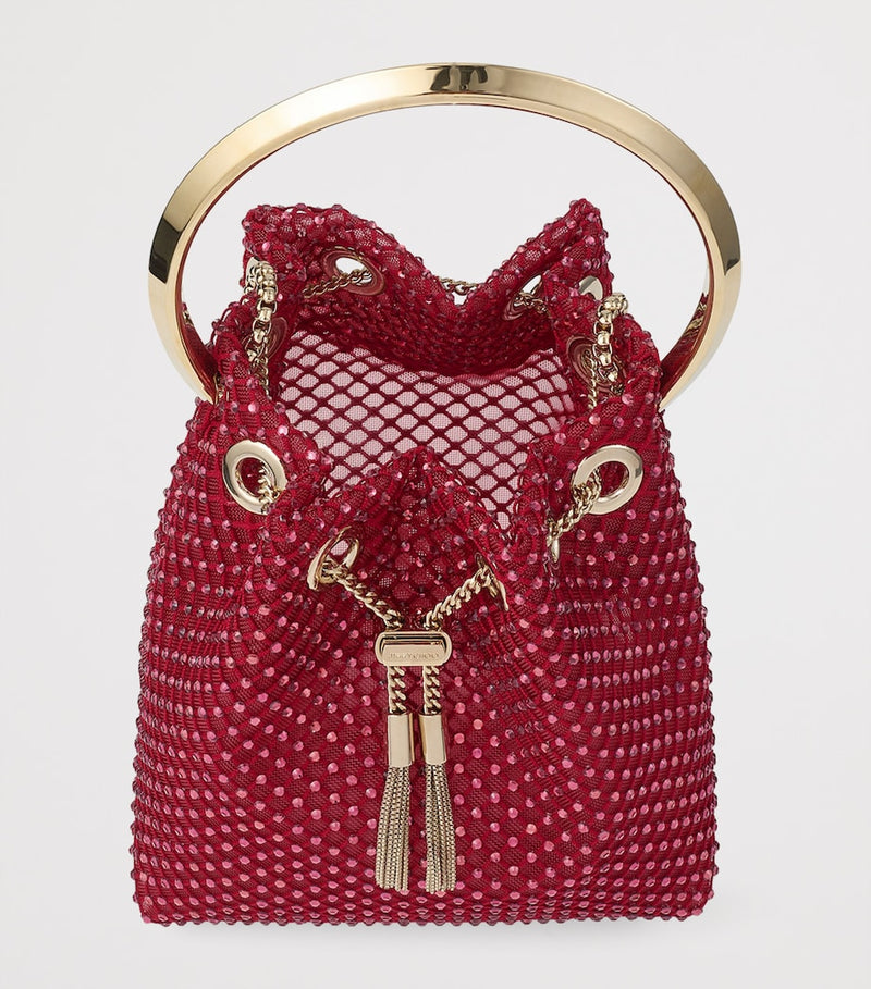 Jimmy Choo embellished Bon Bon top-handle bag, UK version