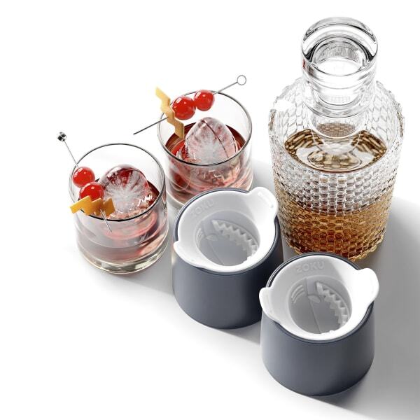 Zoku shark ice moulds 2-pack - British product