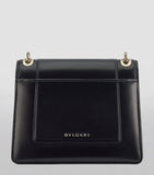 Bvlgari Serpenti Forever cross-body bag in smooth leather, imported from the UK