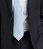 Isaia silk seven-fold tie 8cm width - British product
