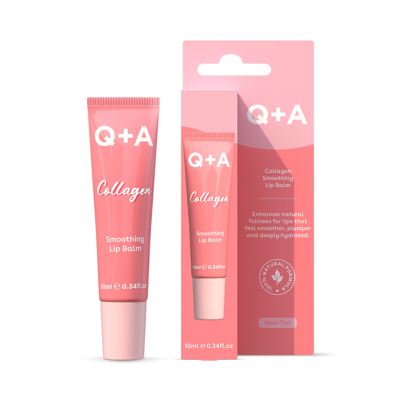 Q+A Collagen Lip Balm 10 ml (British brand)