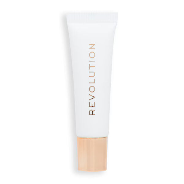 Revolution Juicy Peptide Lip Balm Clear Ice, imported from the UK